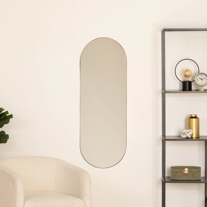Atmosphera – Väggspegel SELENA 112×40 cm guld