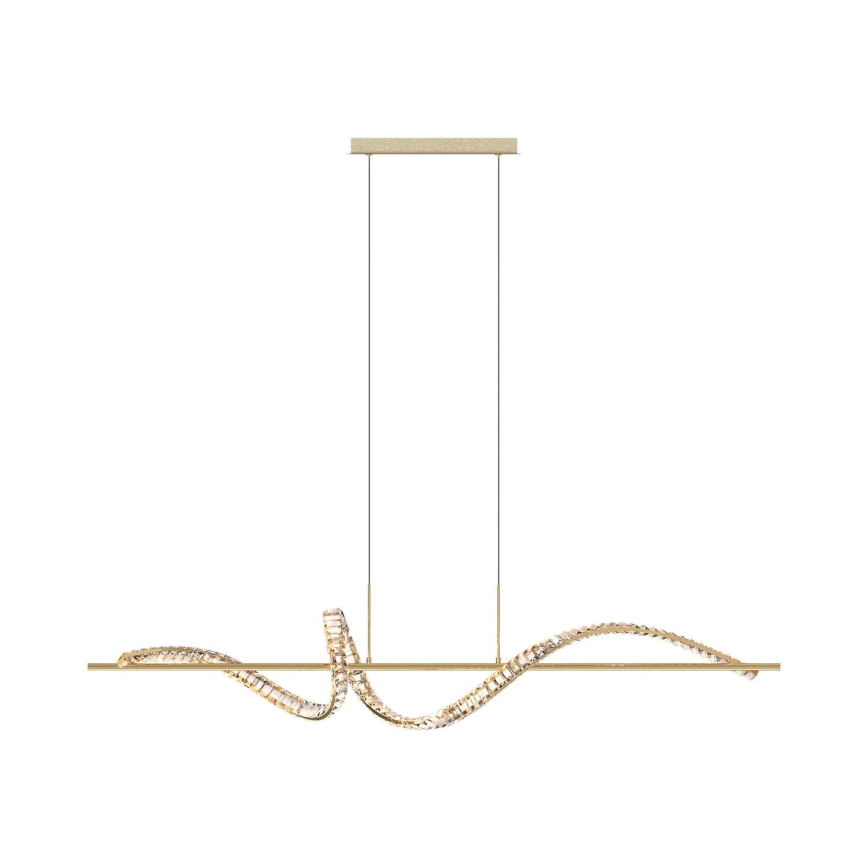 Zuma Line – LED dimbar kristallkrona på kabel LED/24,5W/230V 2700-6000K + fjärrkontroll