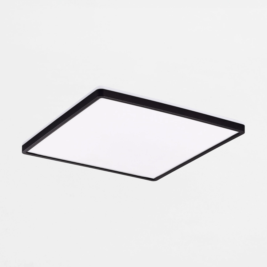 Zuma Line – LED Dimbar taklampa LED/38W/230V + LED/12W 3000/4000/5500K 40×40 cm svart