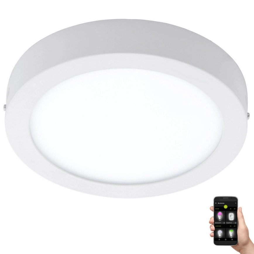 Eglo 33575 – LED Dimbart badrumslampa ARGOLIS-C LED/16,5W/230V IP44 vit