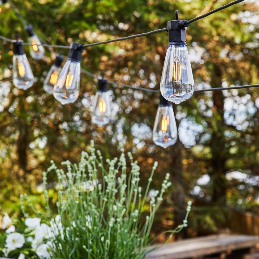 Markslöjd 107293 – LED Utomhusdekoration Girlang GARDEN 10xLED 5,5m IP44