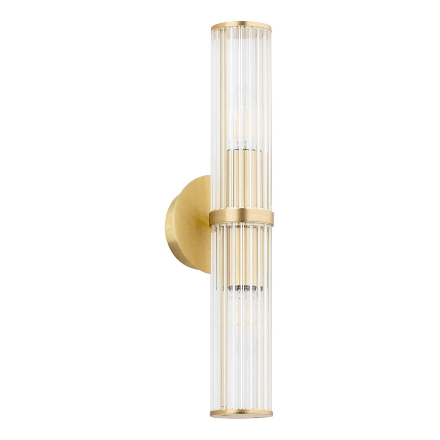 Argon 7203 – Vägglampa HAMPTON 2xE14/7W/230V guld
