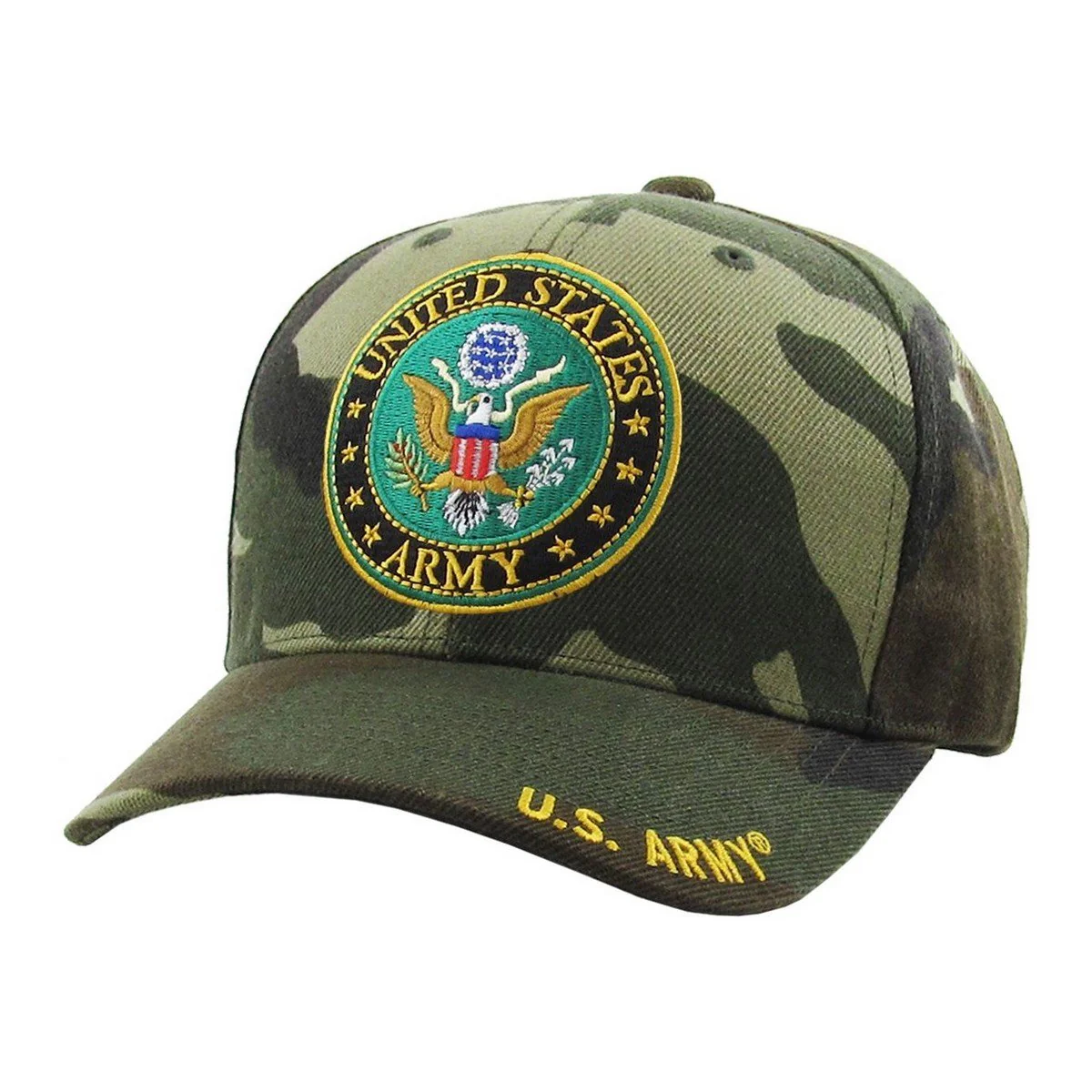 US Army Seal Baseball Cap – Green Camo
