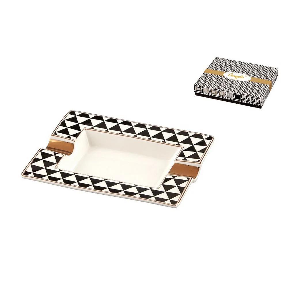 Angelo dubbelcigarr askfat New Bone China I