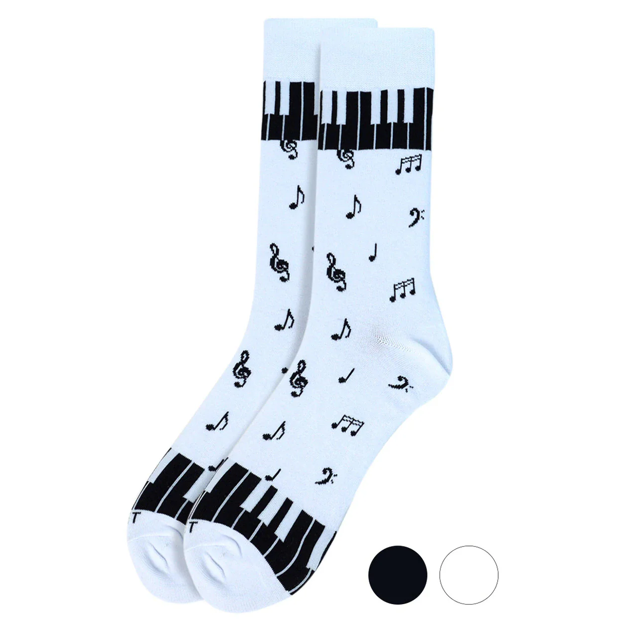 Musikstrumpor vita