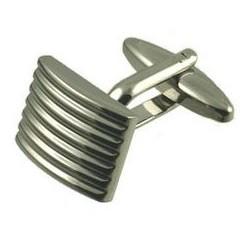 Manschettknappar grill mörk metall