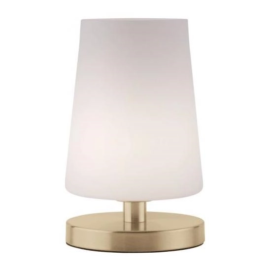 Paul Neuhaus 4146-60 – LED ljusreglerad touch bordslampa  SONJA 1xG9/3W/230V mässing