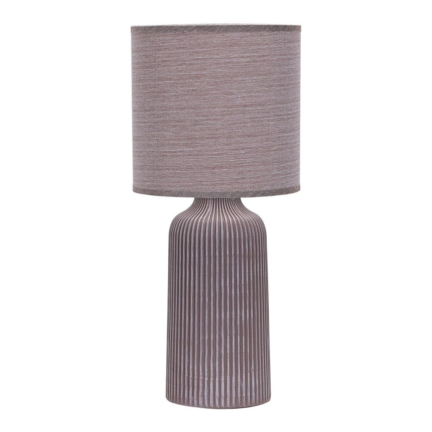 ONLI – Bordslampa SHELLY 1xE27/22W/230V brun 45 cm