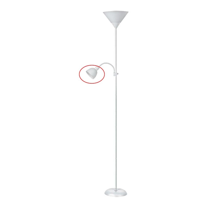Rabalux – Reservskärm för golvlampa ACTION E14 liten vit