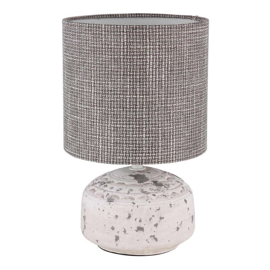 Globo – Bordslampa 1xE14/40W/230V grå/keramik