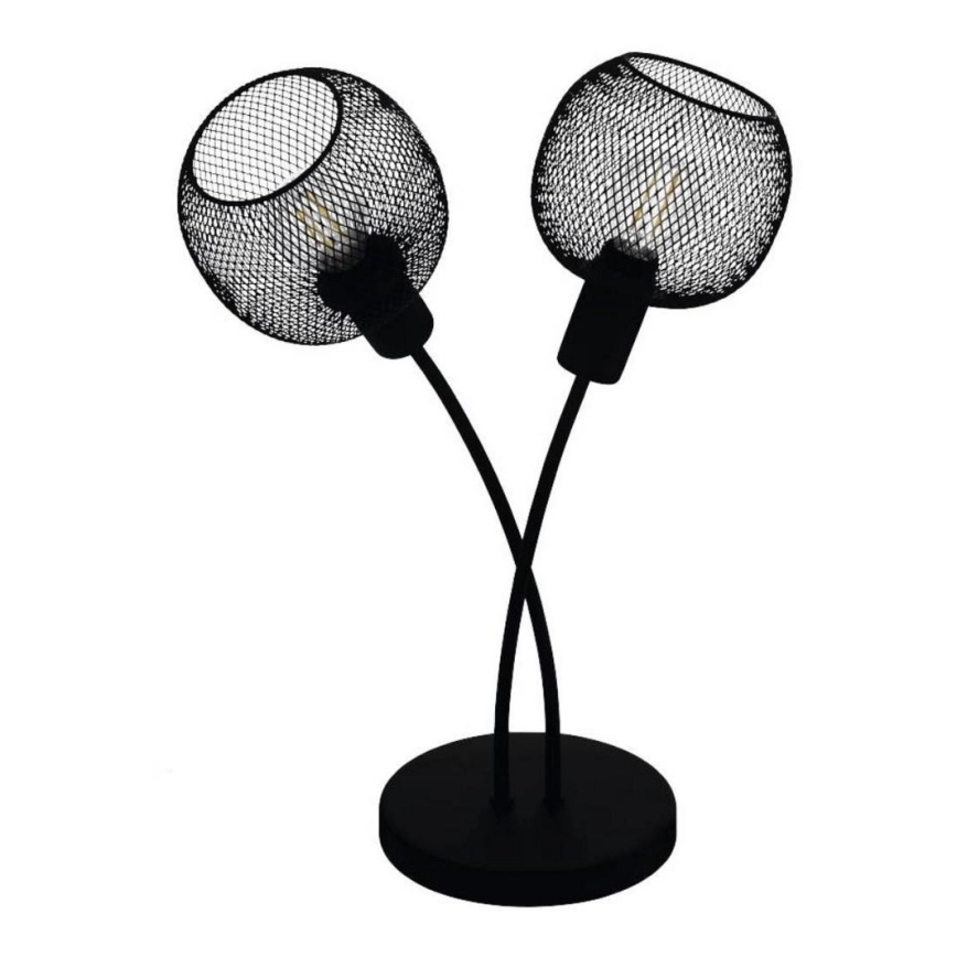 Eglo 43376 – Bordslampa WRINGTON 1 2xE14/40W/230V