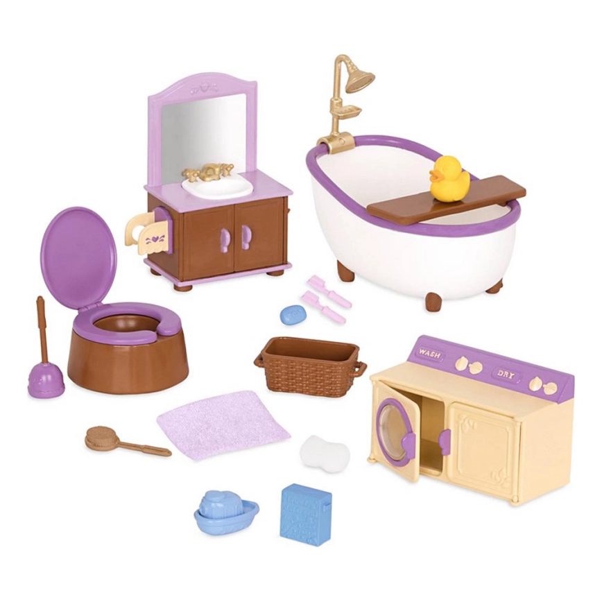 Li’l Woodzeez – Toy kit badrum furniture