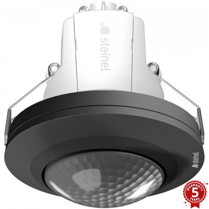 Steinel 088163 – Rörelsesensor infälld med närvarosensor PD-8 ECO DALI-2 360° svart