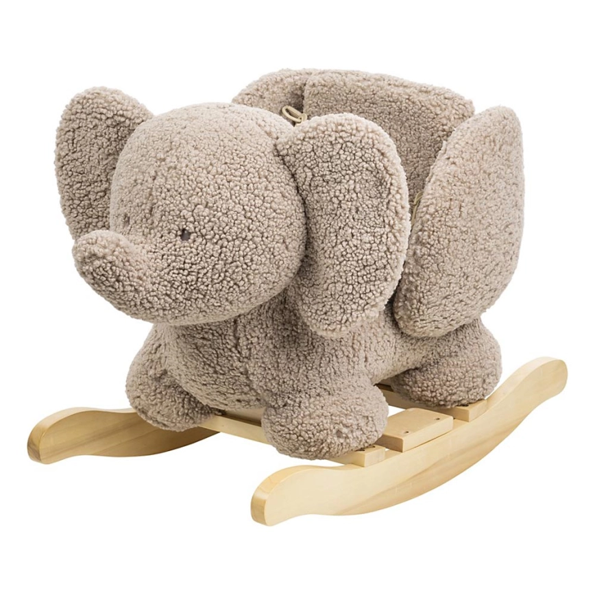 Nattou – Rocking toy TEDDY elefant brun