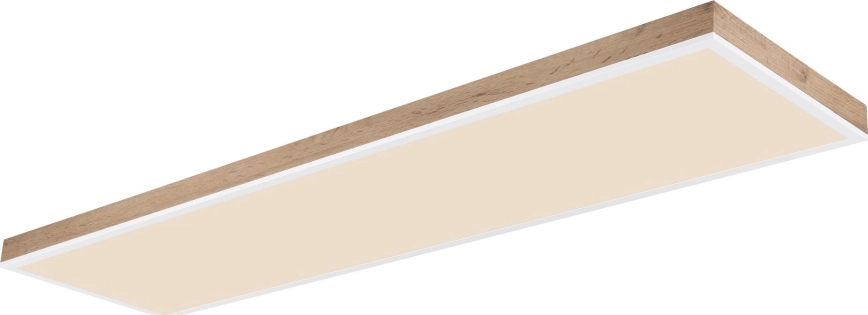Globo – Dimbart LED-takarmatur LED/36W/230V 2700-6500K brun/vit + fjärrkontroll