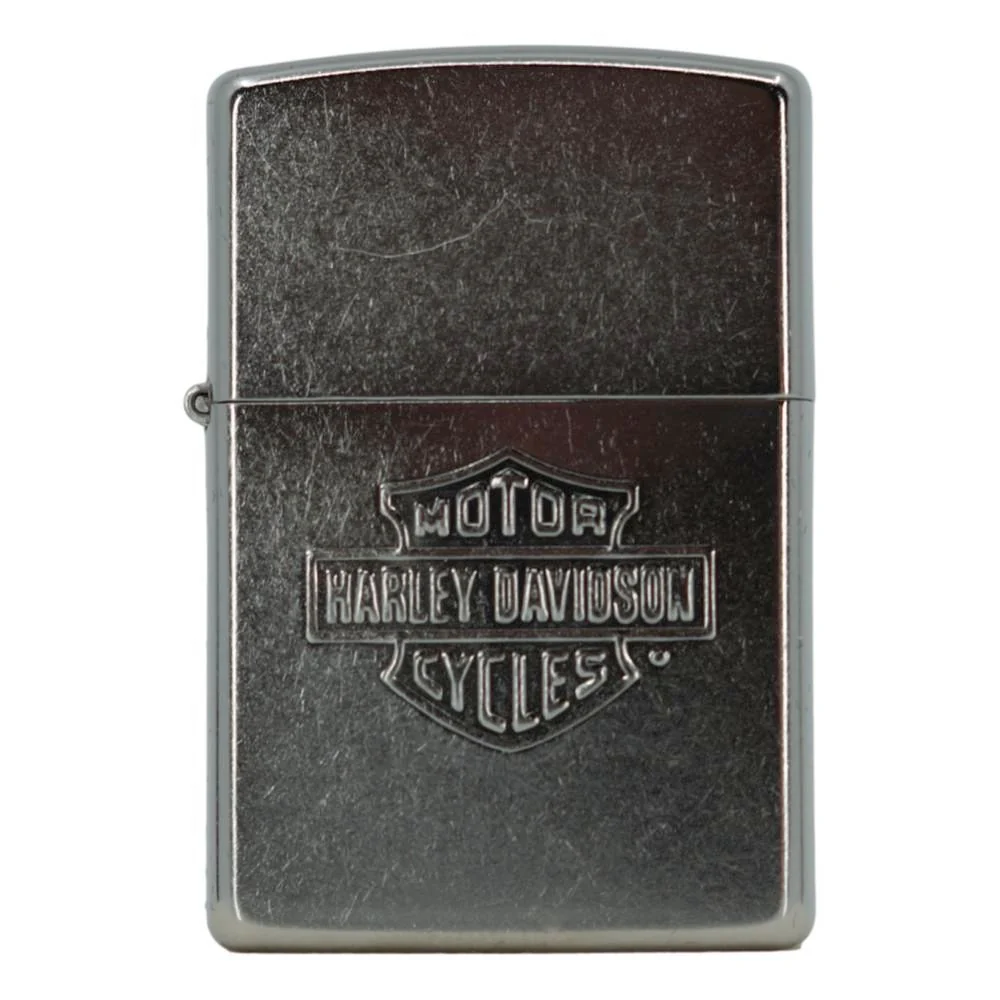 Harley Davidson Zippo lättare gata krom
