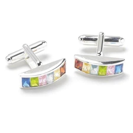 Manschettknappar SSCZ Curve Multicolor