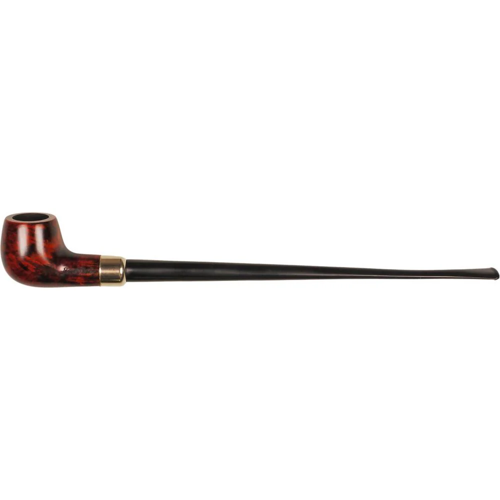 Jean Claude Churchwarden Pipe – Straight & Brown