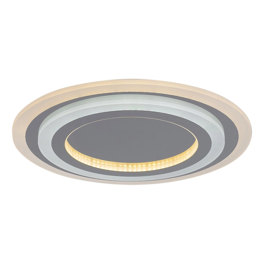 Rabalux – Dimbart LED-taklampa LED/56W/230V 3000/4000/6000K matt krom + fjärrkontroll Ø 45 cm
