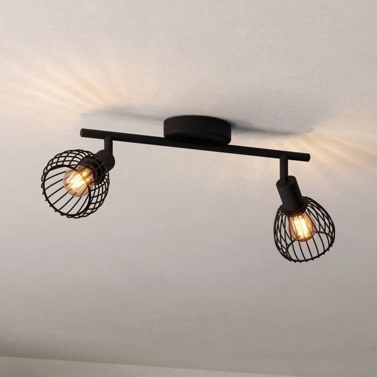 Eglo – Spotlight 2xE14/40W/230V svart