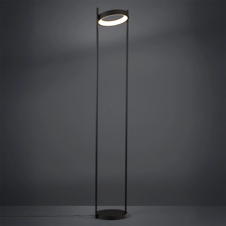Eglo – LED Dimbar golvlampa LED/20W/230V 3000K svart