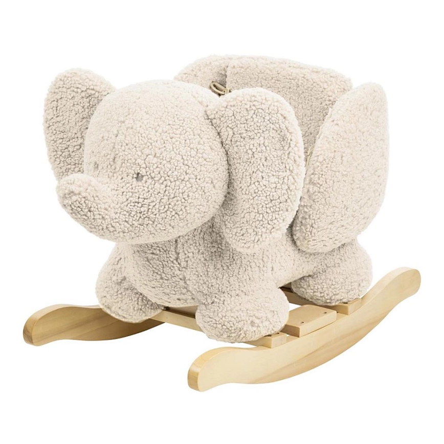 Nattou – Rocking toy TEDDY elefant beige