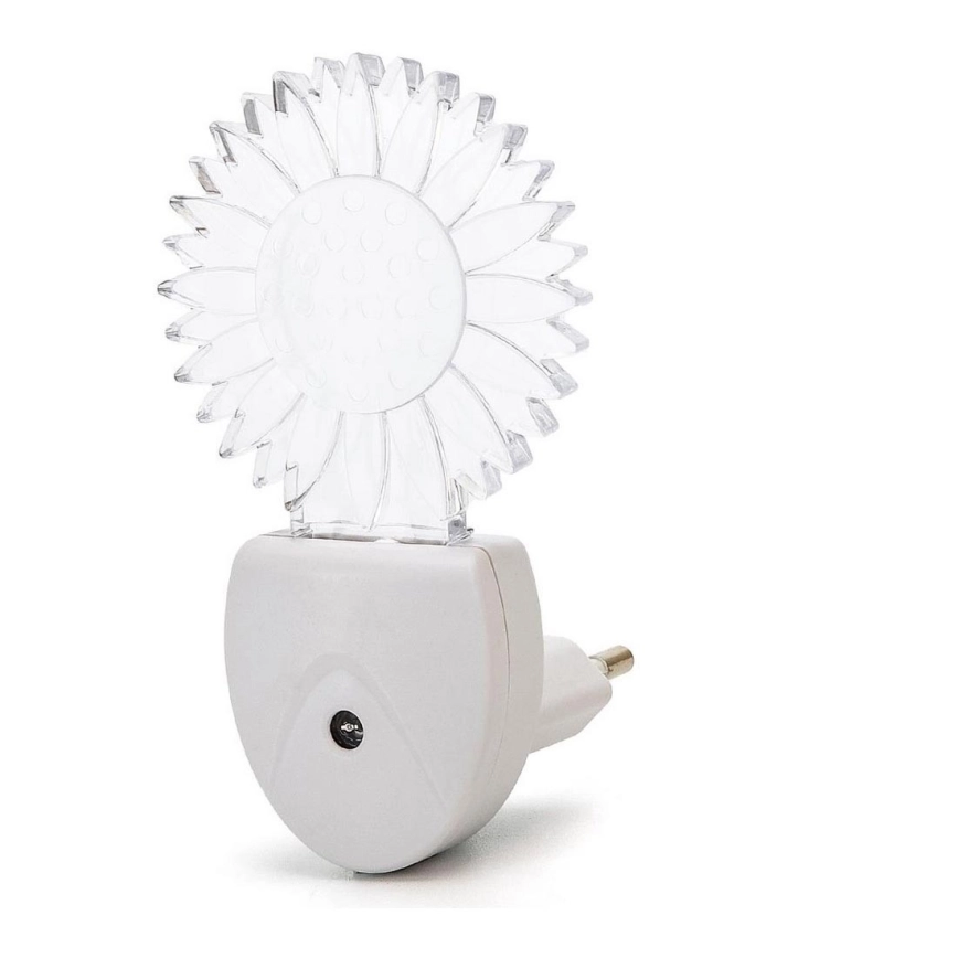 Aigostar – LED RGB nattlampa med sensor LED/0,5W/230V sol