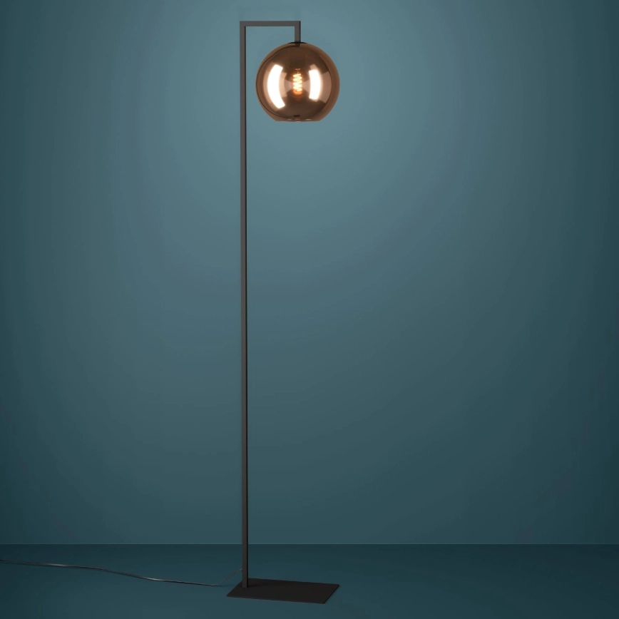 Eglo – Golvlampa 1xE27/40W/230V koppar