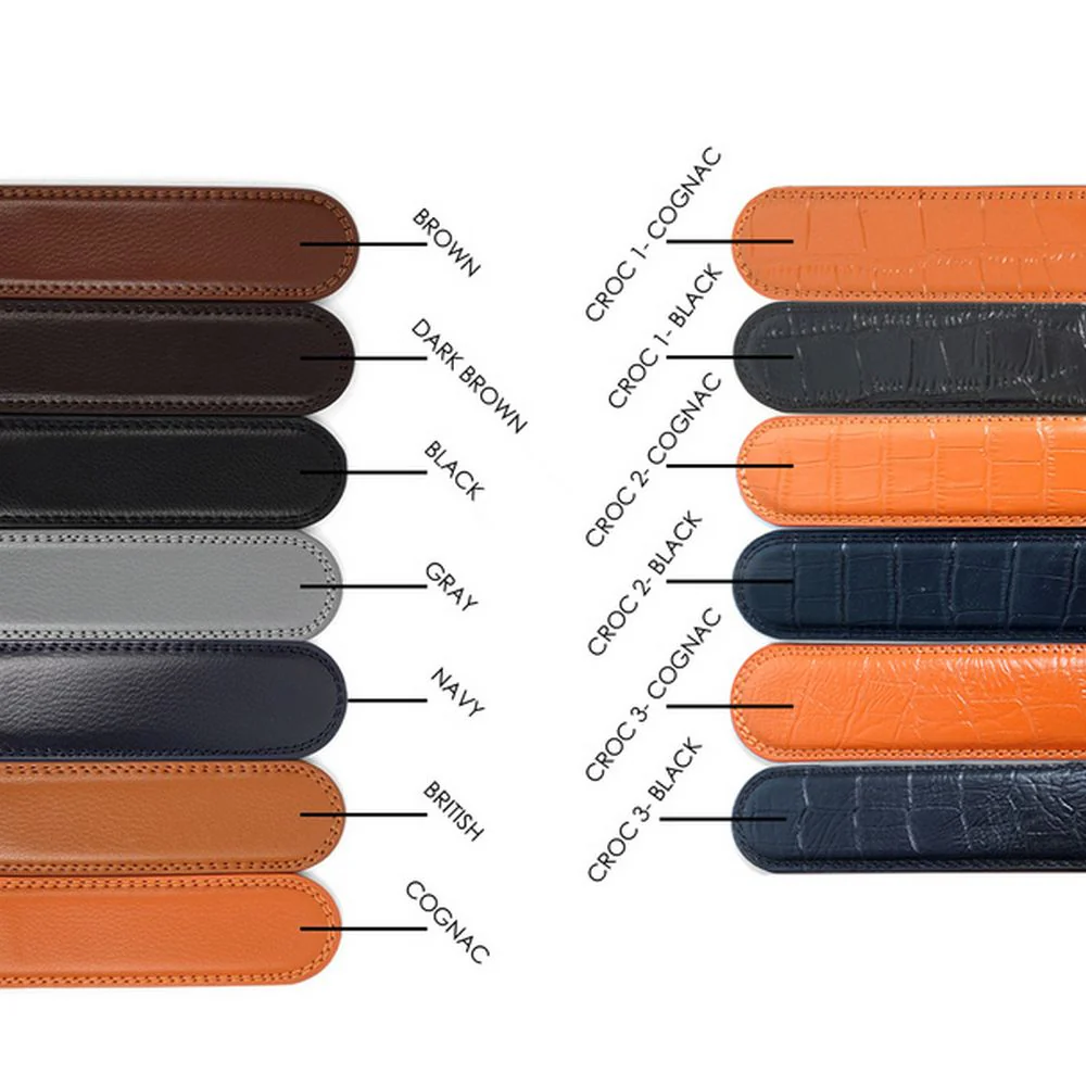Midjerem för Auto Slide & Lock-bälte – Välj färg