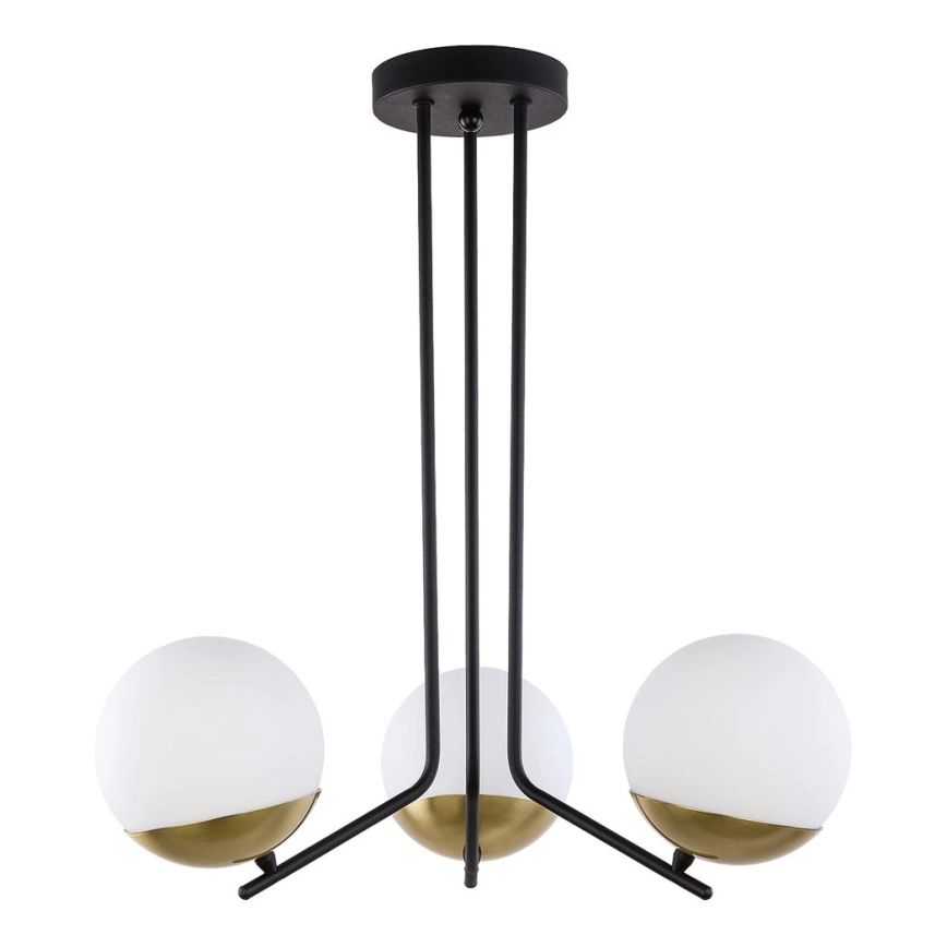 Jupiter 1719 – Hängande Ljuskrona Tomte 3xE14/40W/230V mässing