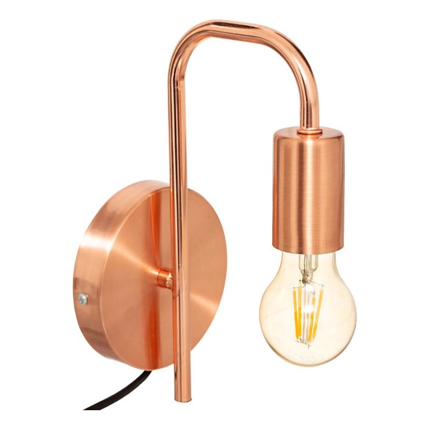 Atmosphera – Vägglampa KELI 1xE27/40W/230V koppar