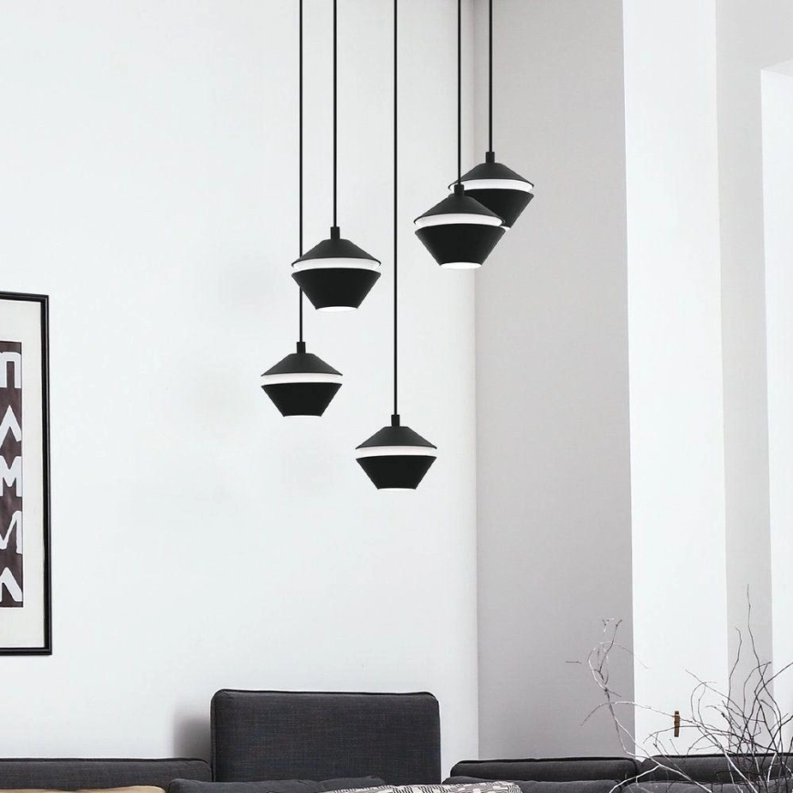 Eglo 98683 – LED-taklampa på vajer PERPIGO 5xGU10/5W/230V