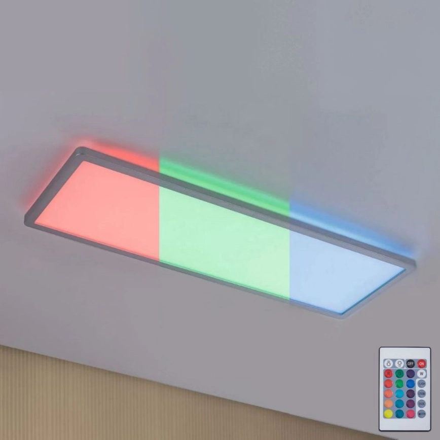 Paulmann 71020 – LED/20W RGBW Dimbar panel ATRIA 230V 4000K 20×58 cm + fjärrkontroll
