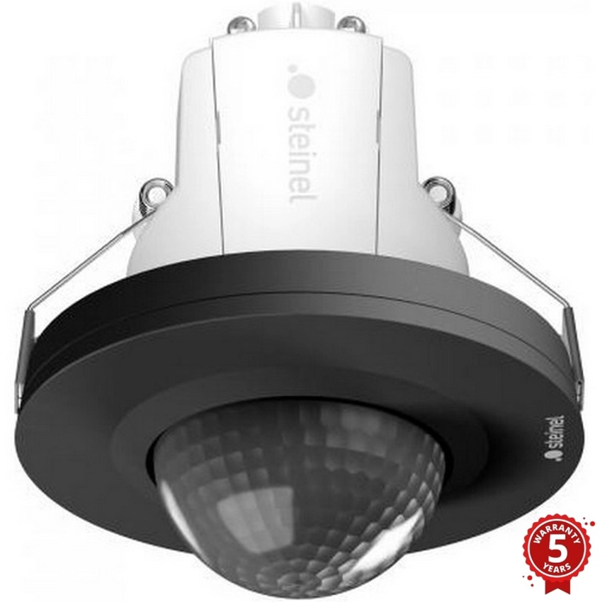 Steinel 088248 – Rörelsesensor infälld med närvarosensor PD-24 ECO DALI-2 360° svart