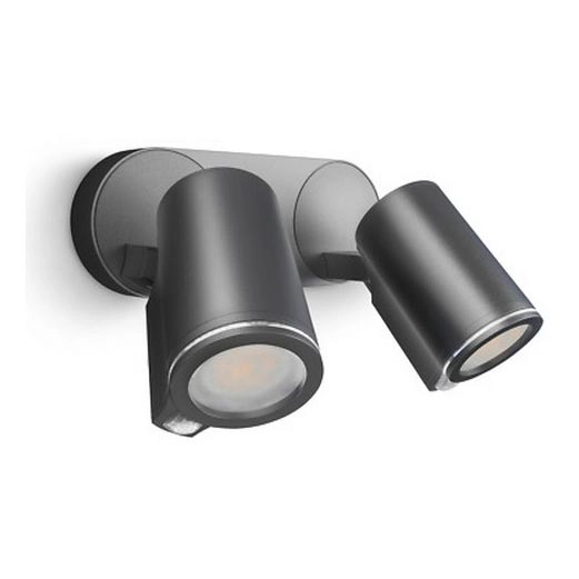Steinel 058647 – Utomhusbelysning med sensor SPOT DUO 2xGU10/7,5W/230V IP44