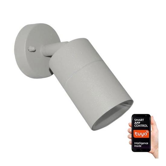 Immax NEO 07119A – LED Utomhus dimbar armatur PARED 1xGU10/4,8W/230V IP65 Tuya