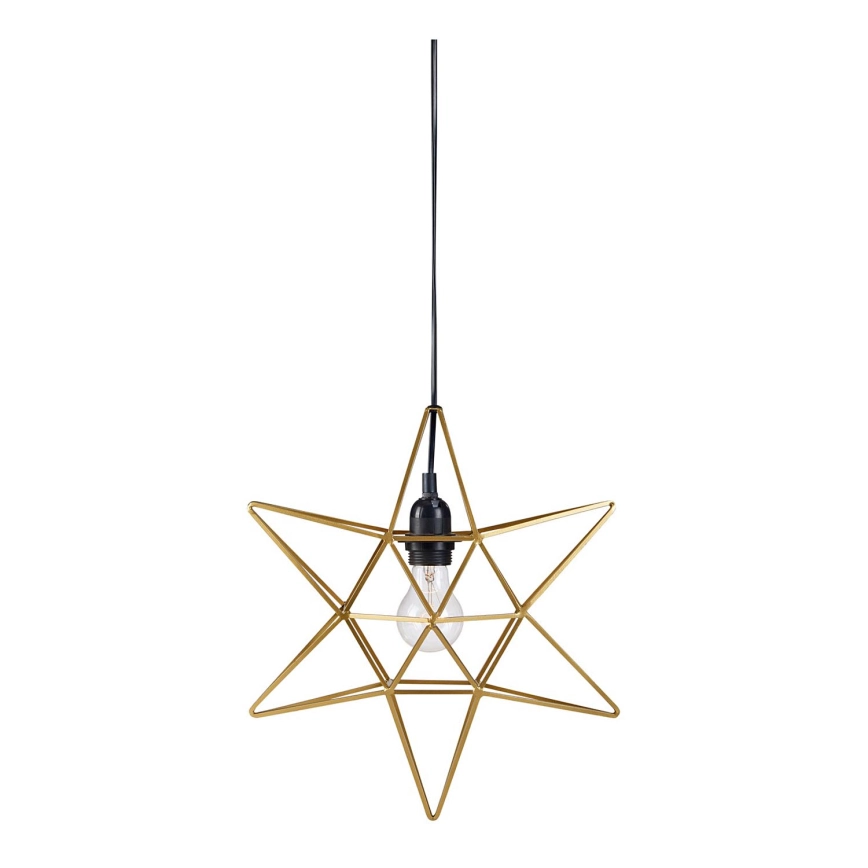 Markslöjd 705298 – Juldekoration CONTOUR 1xE27/40W/230V guld