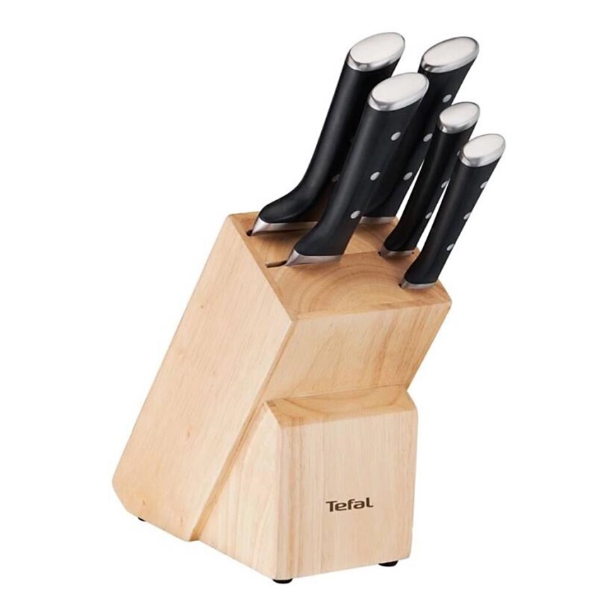 Tefal – Set med köksknivar i ett stativ ICE FORCE 6 delar