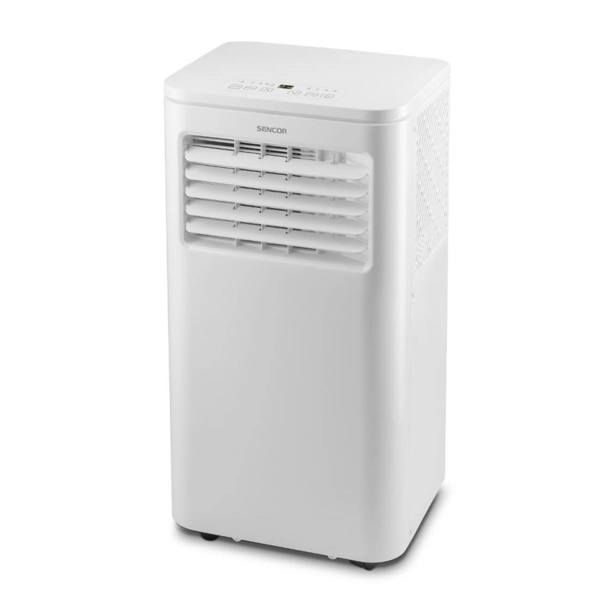 Sencor – Smart mobil luftkonditionering 3-i-1 med komplett tillbehör 760W/230V 7000BTU Wi-Fi + fjärrkontroll