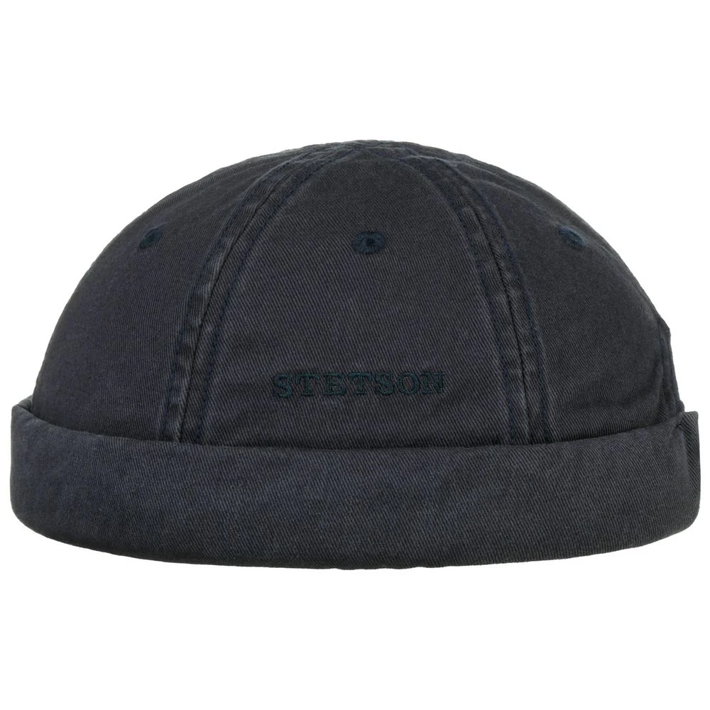 Stetson Docker Cotton – Navy Cotton Cap