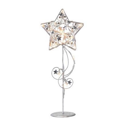 Markslöjd 703323 – LED Juldekoration HAGABERG 20xLED/0,5W/230/24V silver