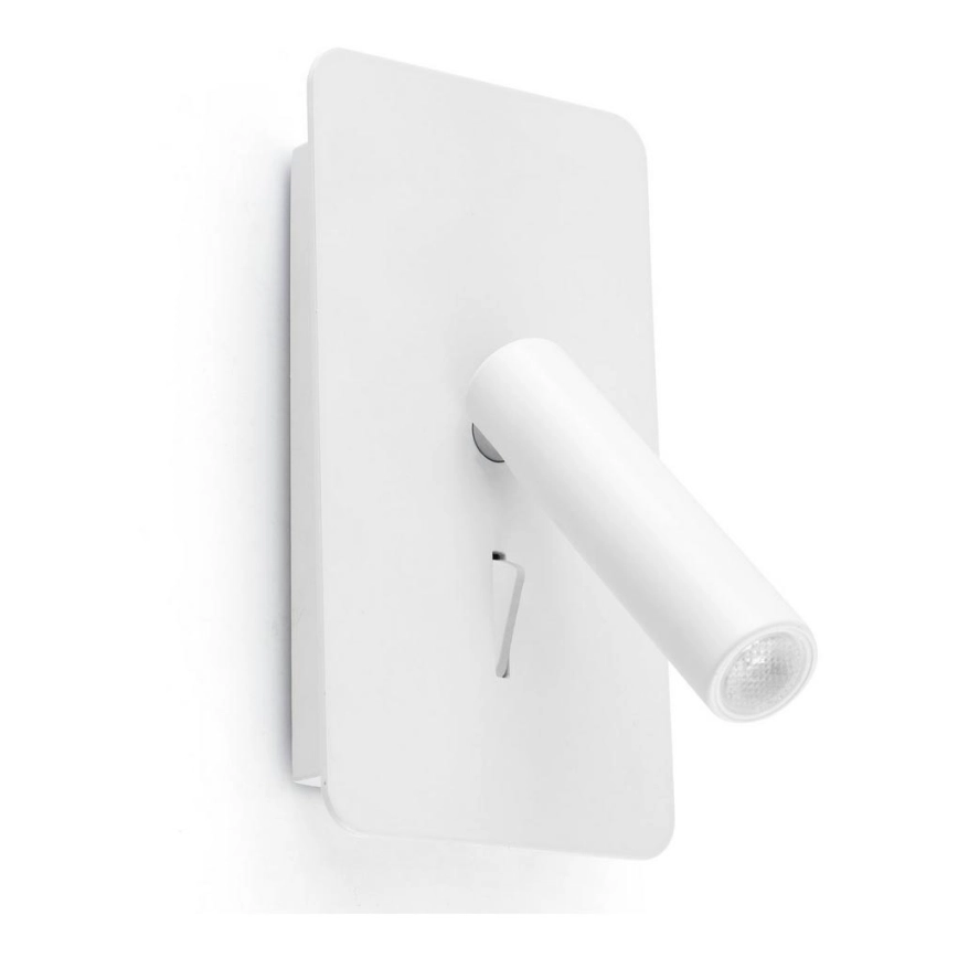 FARO 62120 – LED vägg spotlight  SUAU LED/3W/230V vit