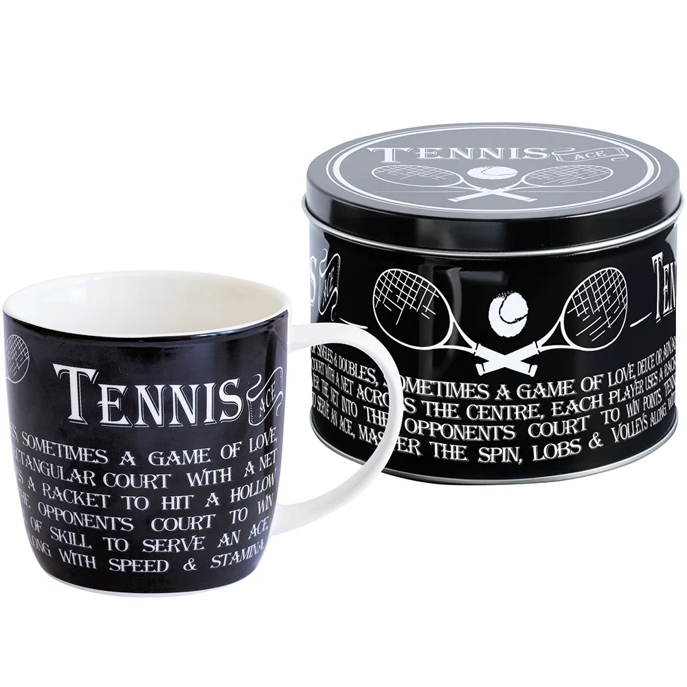 Tennis Ace Muggen i fin presentförpackning