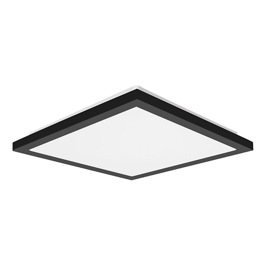 Top Light – LED taklampa för badrum ONYX LED/10W/230V IP44 3000/4000/6500K 28×28 cm svart