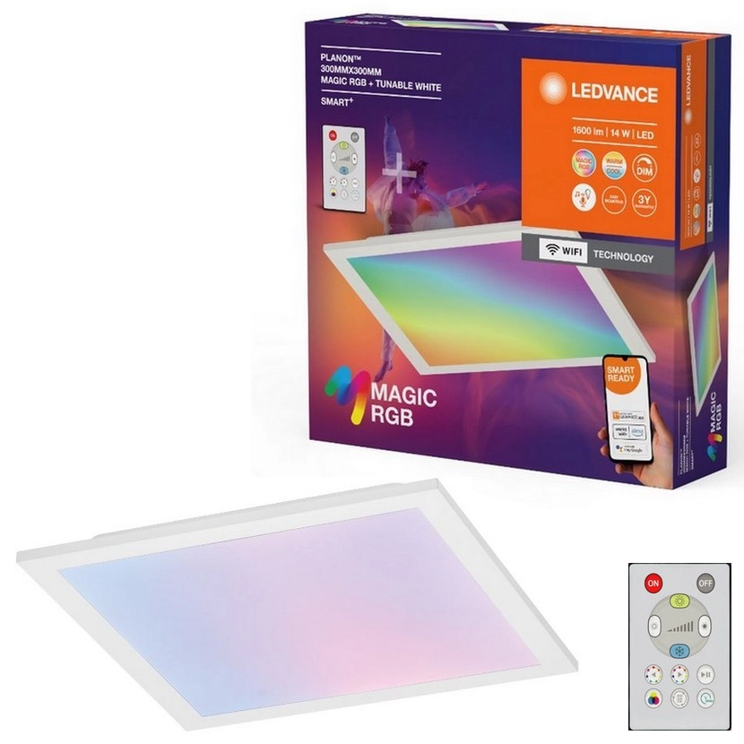 Ledvance – LED RGBW Dimbart takarmatur SMART+ MAGIC LED/14W/230V 2700-6500K Wi-Fi + fjärrkontroll