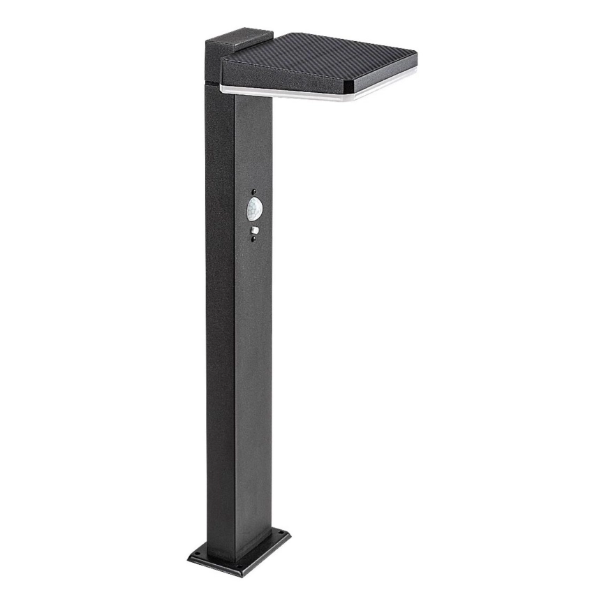 Rabalux – LED dimbar solcellslampa för utomhusbruk med sensor LED/4,4W/3,7V IP54 antracit 2200 mAh