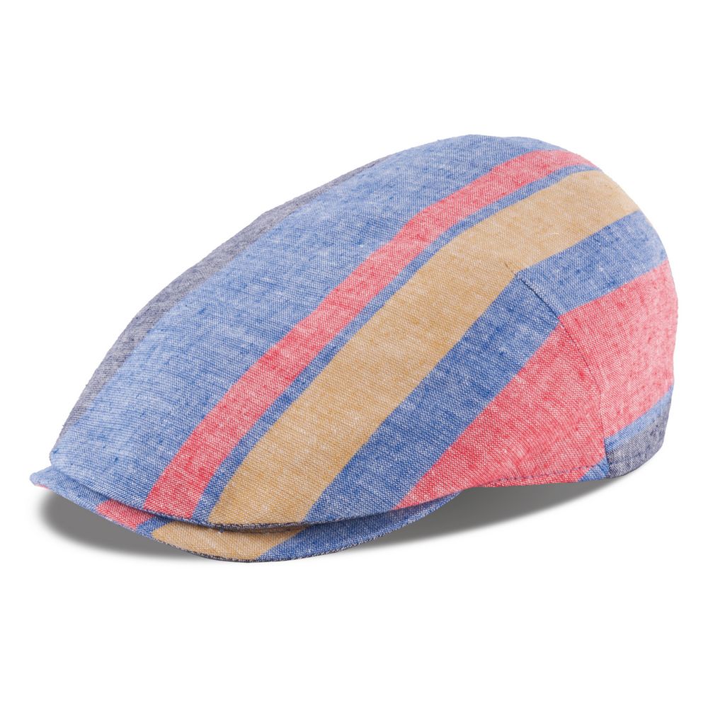 MJM Blue Line Bapa – Linne Flat Cap