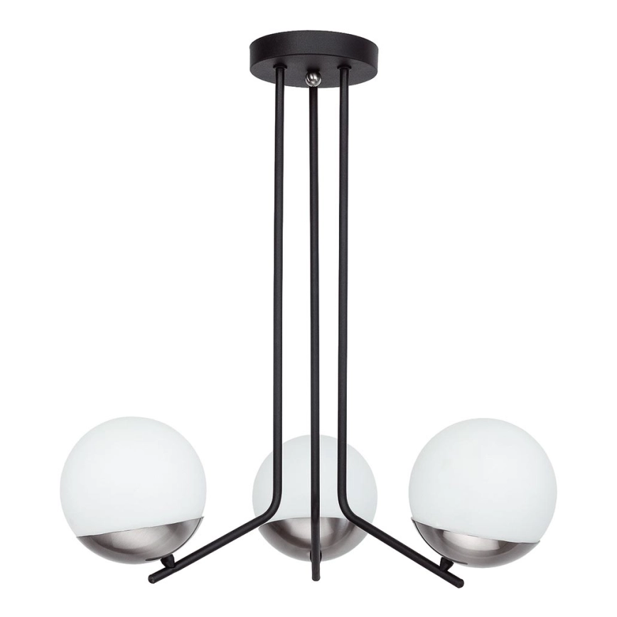 Jupiter 1723 – Pendelkrona SANTA 3xE14/40W/230V skinande krom