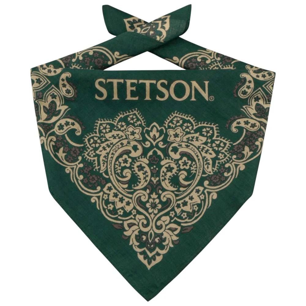 STETSON bandana – 100% bomull – Röd