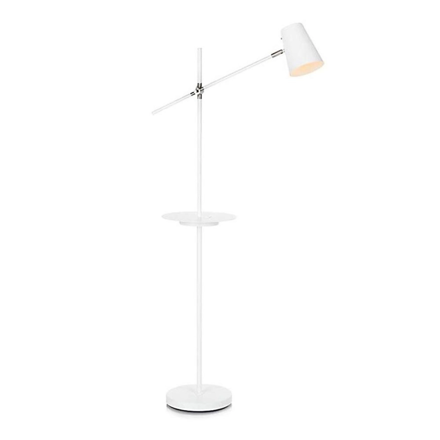 Markslöjd 107308 – Golvlampa med USB LINEAR 1xE14/40W/230V